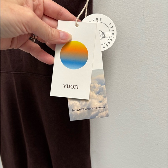 Vuori Halo Essential Jumpsuit in Mahogany Heather size XS - Picture 5 of 14